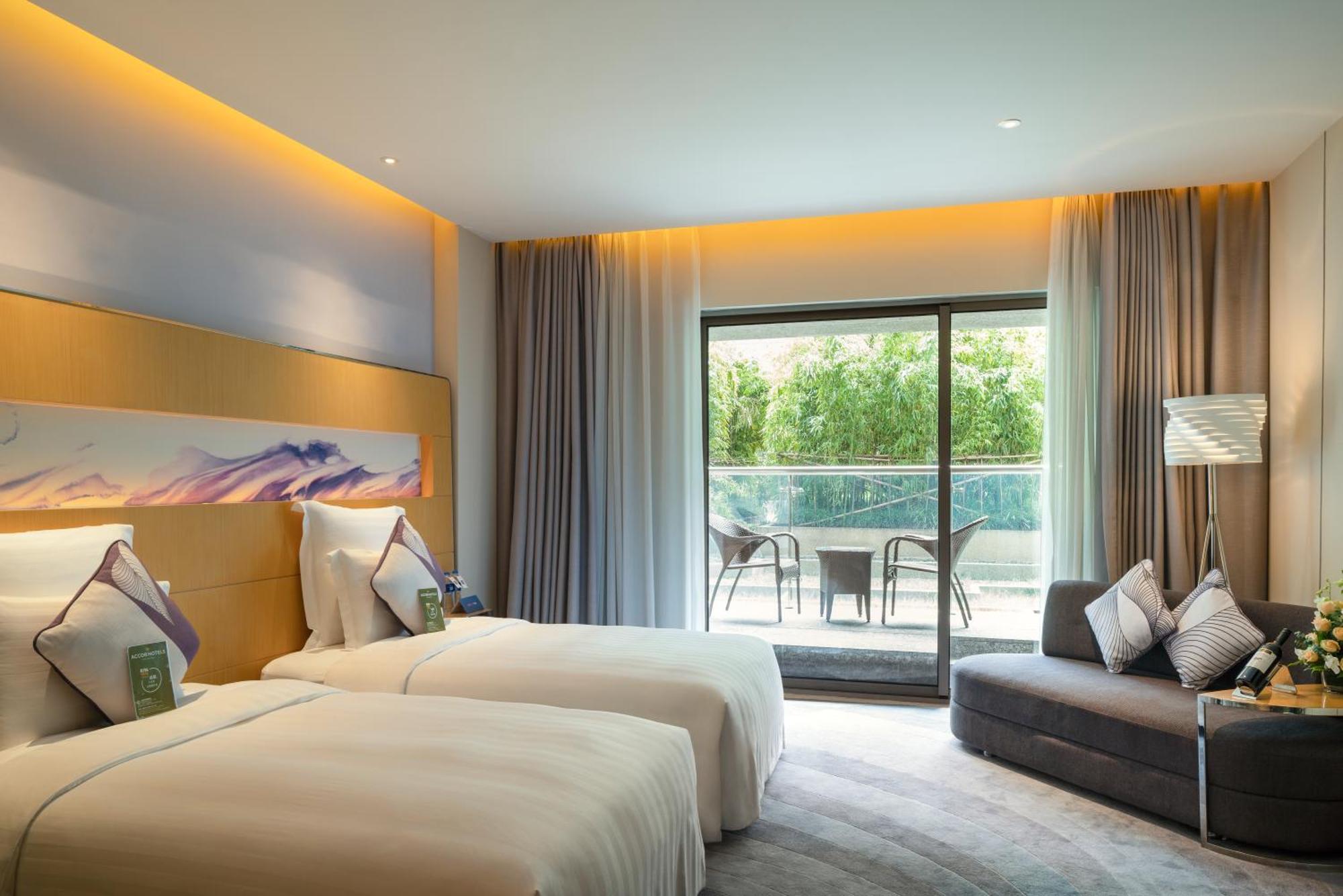 Novotel Jinji Lake Suzhou Sip Exteriör bild